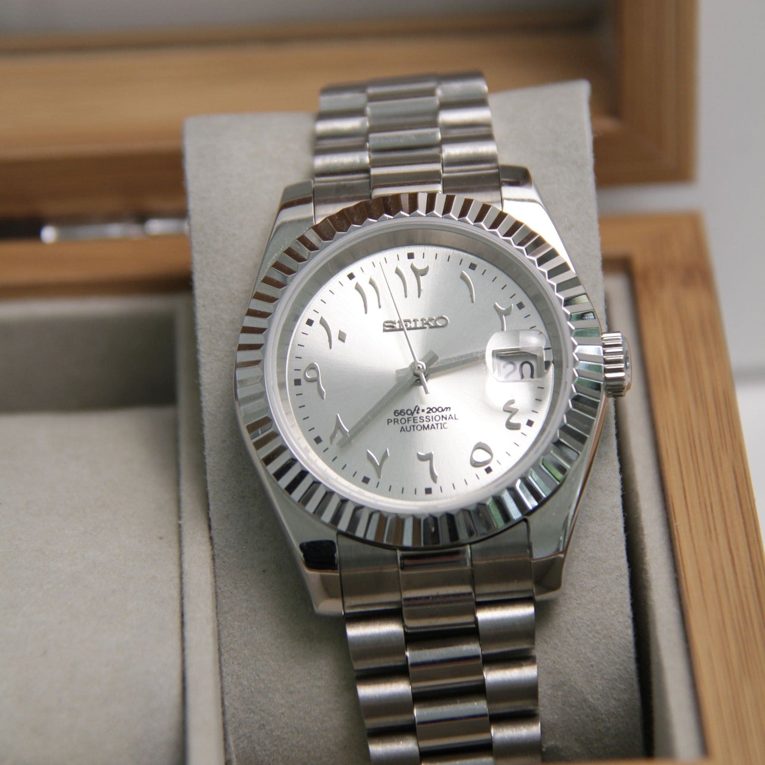 SEIKOJUST | SILVER ARABIC