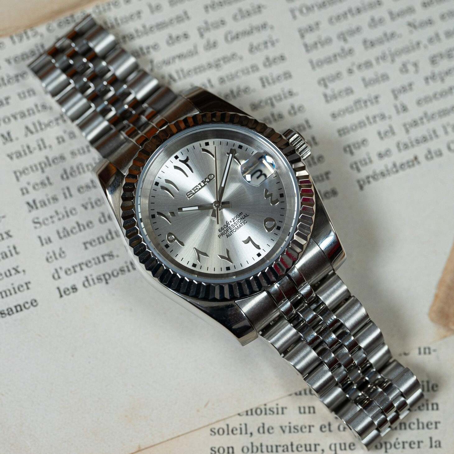 SEIKOJUST | SILVER ARABIC