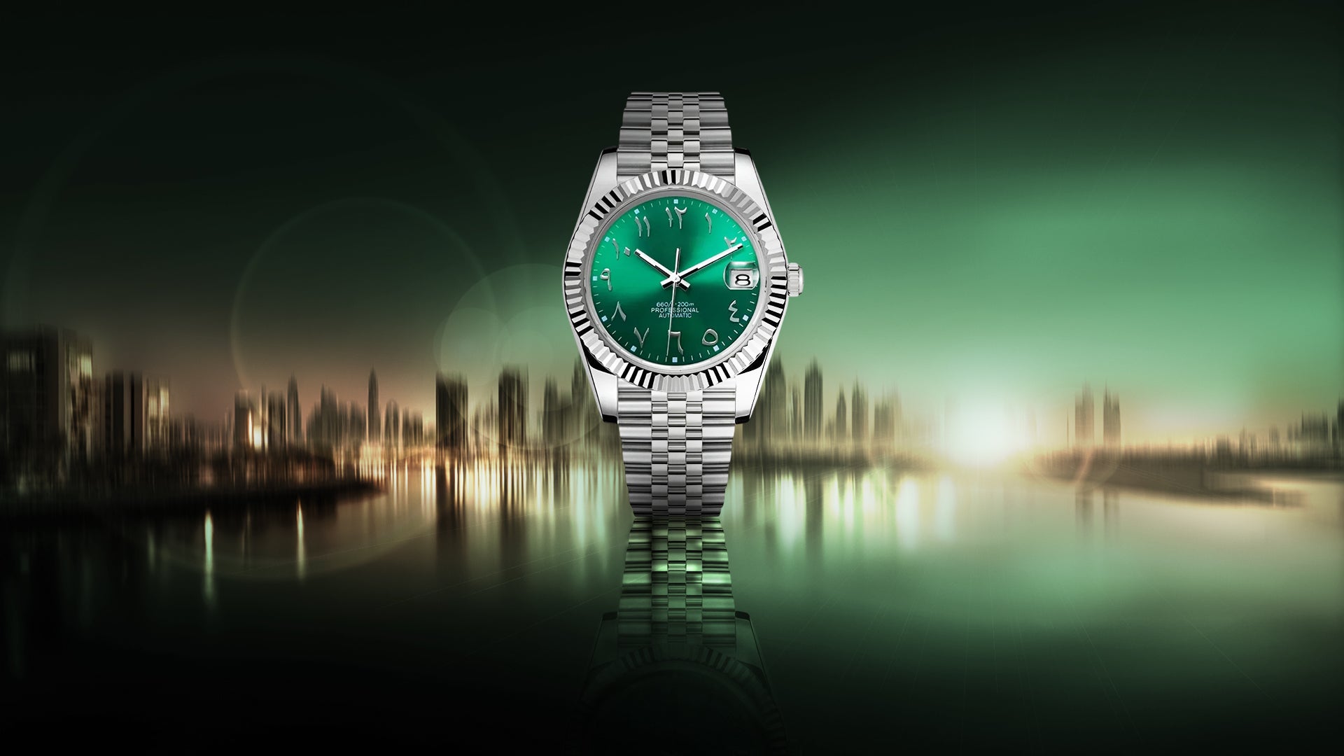 SEIKOJUST | ROYAL GREEN ARABIC