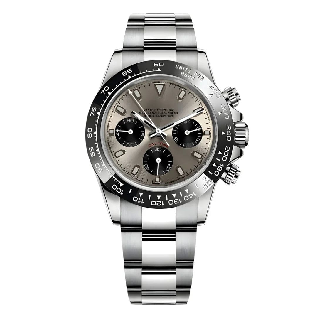 Seiko Mod Daytona Champagne – Luxusuhr mit champagnerfarbenem Zifferblatt und Chronographenfunktion